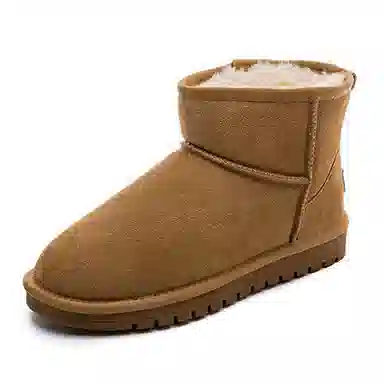 Warrior Suede Snow Boots Brown