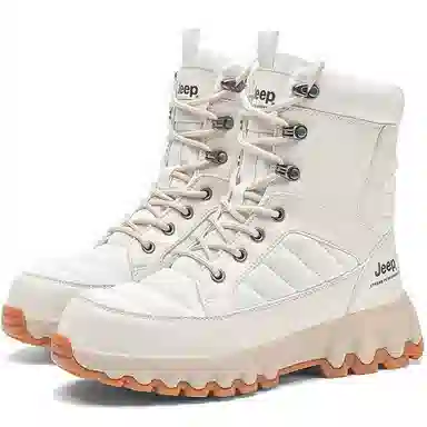 Jeep Snow Boots White
