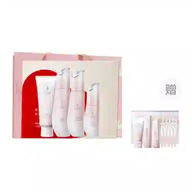 袋鼠妈妈光感透亮护肤品水乳补水保湿化妆品精华礼盒套装
