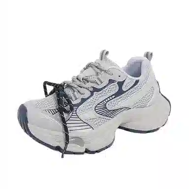 TELENT Mesh Low-Top Thick Sole Sneakers