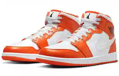 Jordan Air Jordan 1 Mid SE White/Orange