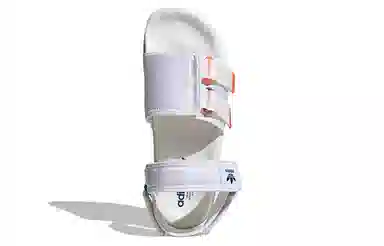 adidas Adilette White Orange