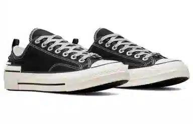 Converse Hacked Heel Black