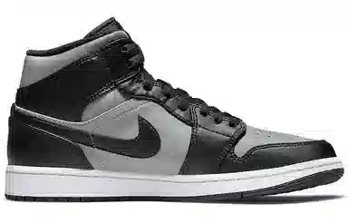 Jordan Air Jordan 1 Mid Black Grey Red