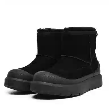 Angelmix Short Snow Boots Black