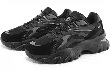 Kappa Retro Dad Shoes Black