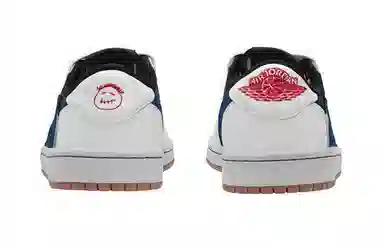 Travis Scott x Air Jordan 1 Low White Blue