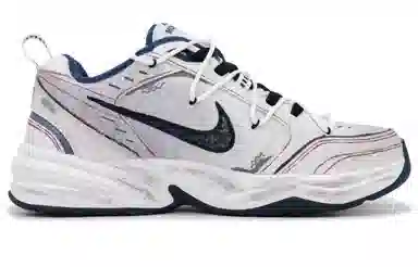 Nike Air Monarch 4 White Navy
