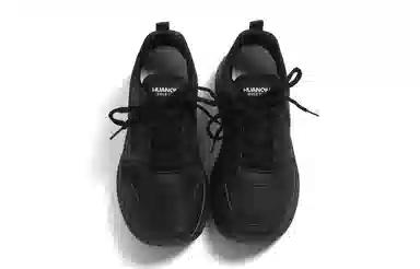 HUANQIU Dad Sneakers Black
