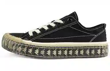 Kappa Low Canvas Shoes Black