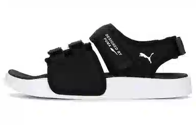 PUMA Leadcat City Sandal Black White