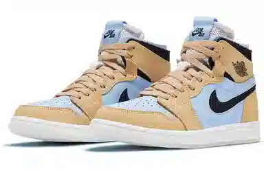 Jordan Air Jordan 1 High Zoom Air CMFT "Sesame/Psychic Blue"