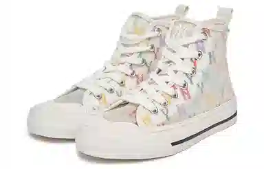 MLB Playball High Monogram White Multicolor