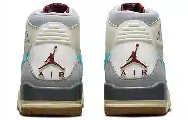 Jordan Legacy 312 White Grey Blue