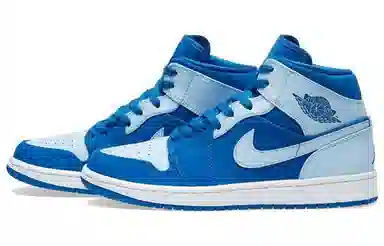 Jordan Air Jordan 1 Retro Mid Team Royal Ice Blue