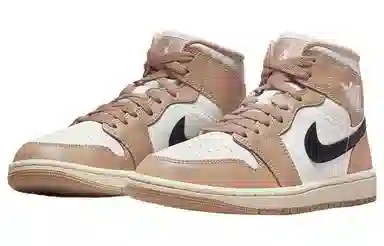 Jordan Air Jordan 1 Mid Light Brown