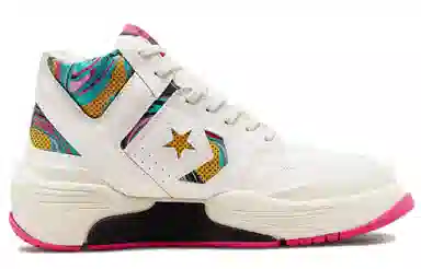 Converse Weapon CX High White Pink