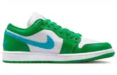 Jordan Air Jordan 1 Low White Green Blue