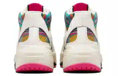 Converse Weapon CX High White Pink