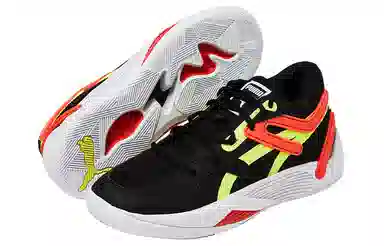 PUMA Trc Blaze Court Black Orange Green