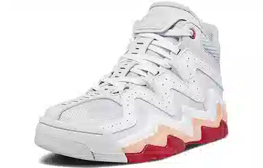 Kappa Retro Mid Basketball Shoes Women's Grey White