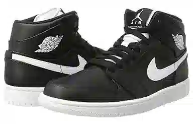 Jordan Air Jordan 1 Retro Mid Black White