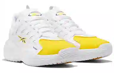 Reebok Solution Mid White Yellow