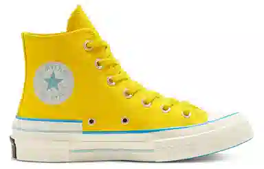 Converse 1970s Chuck Taylor High Top Blue Yellow