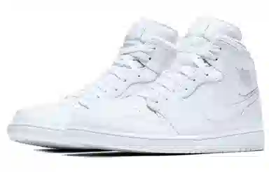 Jordan Air Jordan 1 Mid "Triple White"