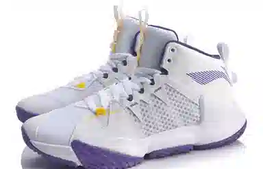 LiNing Storm Mid White Purple