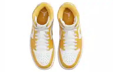 Jordan Air Jordan 1 Mid White Yellow