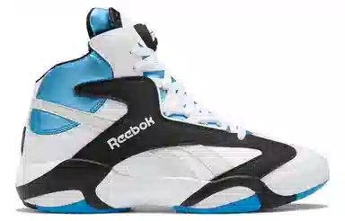 Reebok Shaq Attaq Retro High Basketball Shoes White Blue