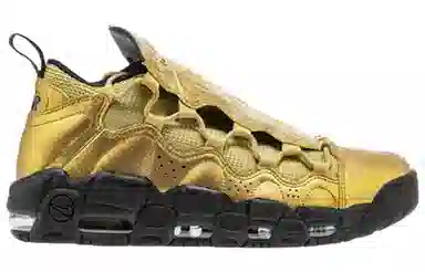 Nike Air More Money Black Gold