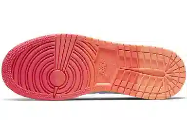 Jordan Air Jordan 1 Mid GS Silver Pink