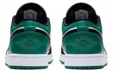 Jordan Air Jordan 1 Low "Black Green Toe"