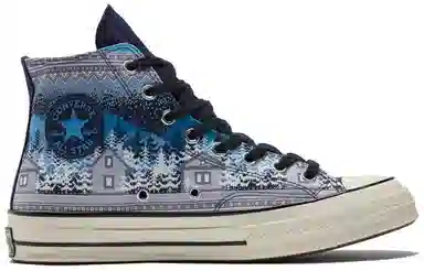 Converse 1970s Chuck Taylor All Star High Blue Grey