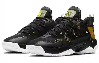 Jordan One Take 2 Low Black Gold