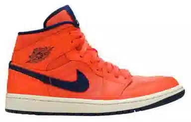 Jordan Air Jordan 1 Mid Knicks Orange