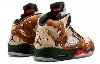 Supreme x Air Jordan 5 Retro Desert Camo