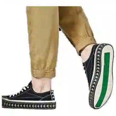 Kappa Low Canvas Shoes Black