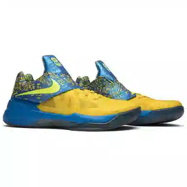 Nike KD 4 Blue Yellow