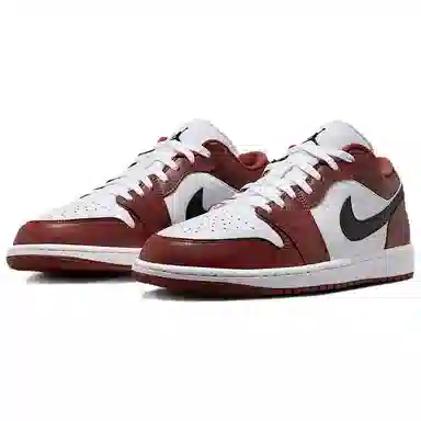 Jordan Air Jordan 1 Low White Red Black