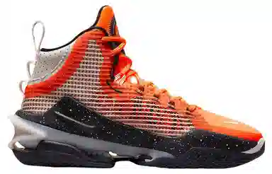 Nike Basketball Shoes Orange Black
