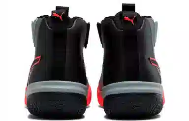 PUMA Legacy High Black Red