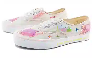Vans Authentic White Pink