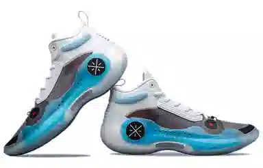 LiNing WOW 10 White Blue Black