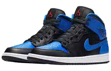 Jordan Air Jordan 1 Mid Royal Blue Speckle