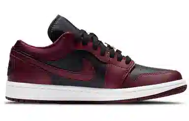 Jordan Air Jordan 1 Low Black Burgundy