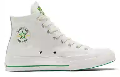 Converse Chuck Taylor All Star 1970s High White Green