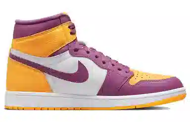 Jordan Air Jordan 1 Retro High OG "University Gold and Light Bordeaux"